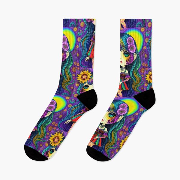 Artikelvorschau, Hippie-Mädchen-Sonnenkunst entworfen und verkauft von TheDarkWardrobe.