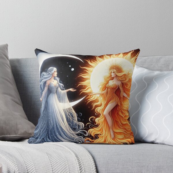 Item preview, Sun and Moon Goddesses designed and sold by Jennifer McBride.