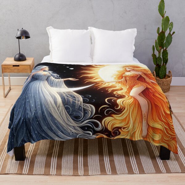 Item preview, Sun and Moon Goddesses designed and sold by Jennifer McBride.