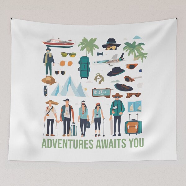 Item preview, Adventures awaits you designed and sold by drowndeep.