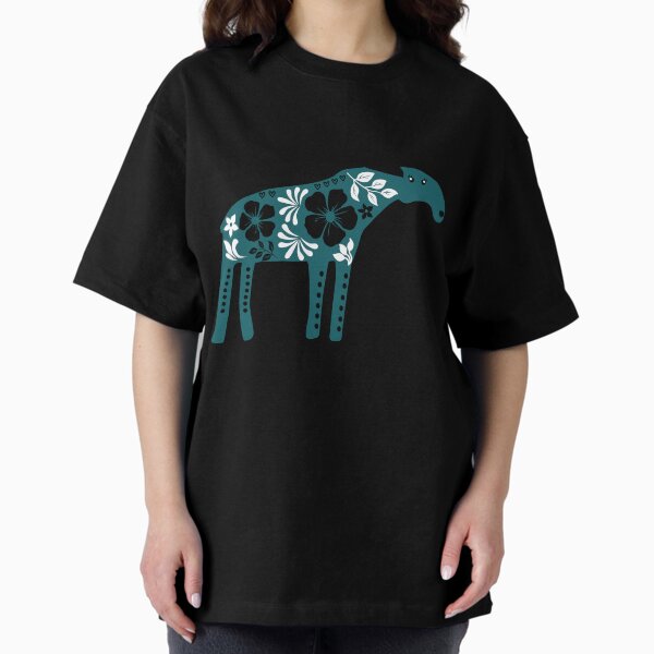 Item preview, Scandinavian Floral Nordic Style Moose. designed and sold by MagnoliaLake.