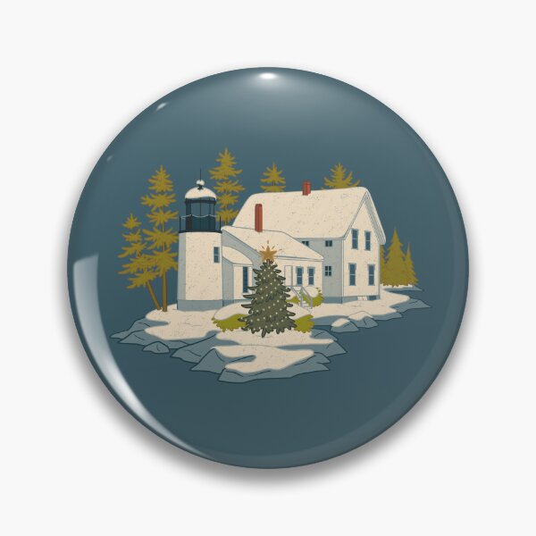 Item preview, Winter Harbor Light designed and sold by JadaFitch.