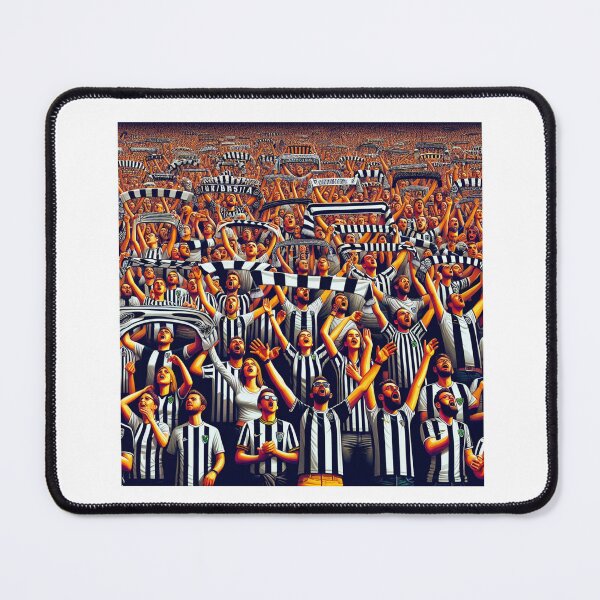 Item preview, Newcastle football crowd AI generated image designed and sold by Chantdesigns.