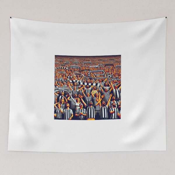 Item preview, Newcastle football crowd AI generated image designed and sold by Chantdesigns.