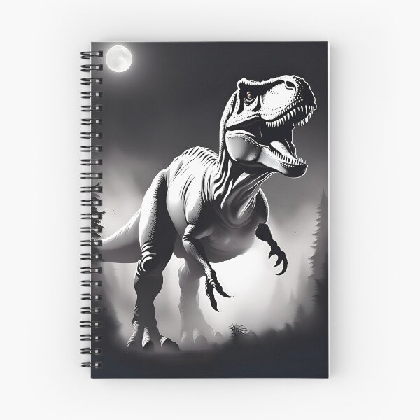Item preview, Black and white T-rex designed and sold by Purr95.