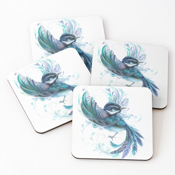 Item preview, Birds of New Zealand: Fantail / Piwakawaka designed and sold by BirdBazaar.