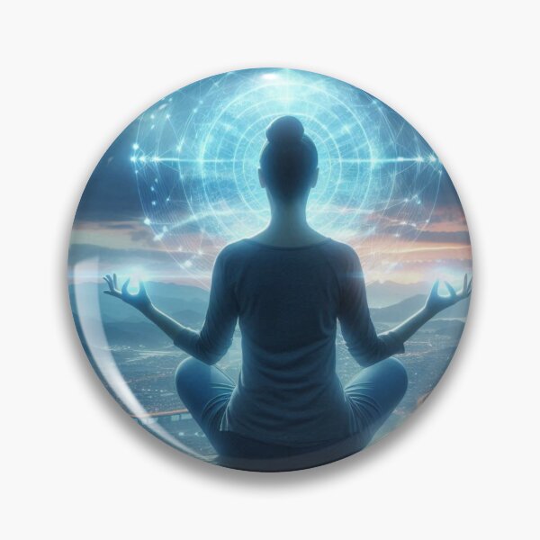 Item preview, Enlightened Meditation designed and sold by Jennifer McBride.