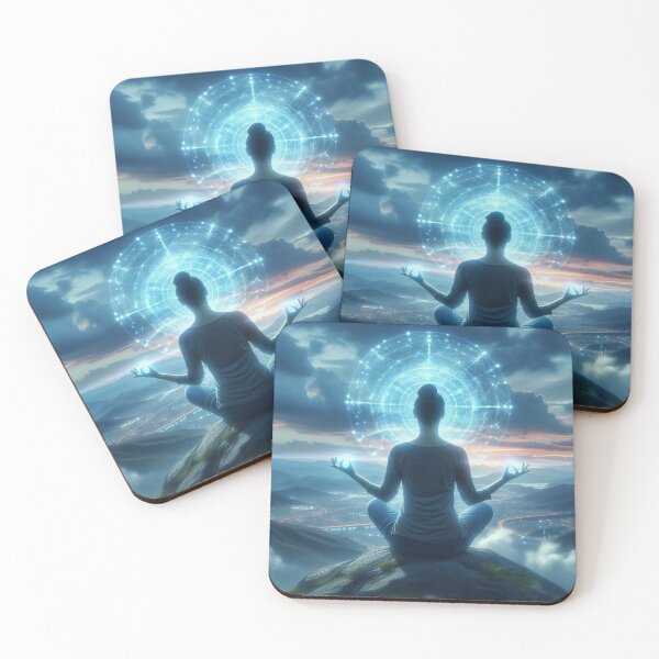 Item preview, Enlightened Meditation designed and sold by Jennifer McBride.