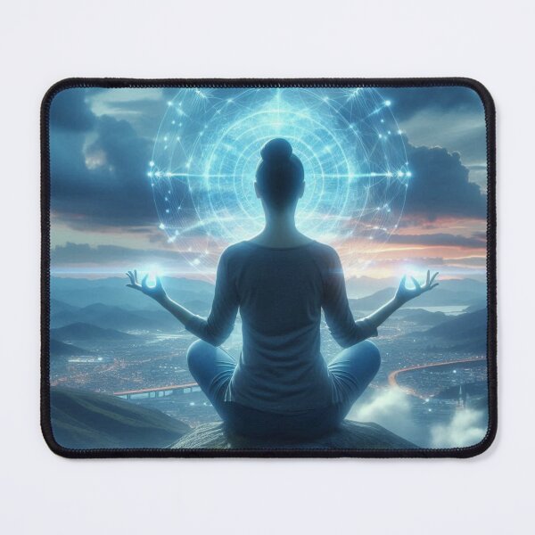 Item preview, Enlightened Meditation designed and sold by Jennifer McBride.
