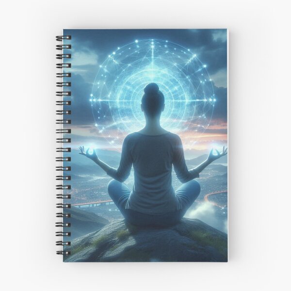 Item preview, Enlightened Meditation designed and sold by Jennifer McBride.
