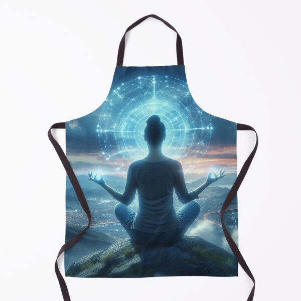 Item preview, Enlightened Meditation designed and sold by Jennifer McBride.