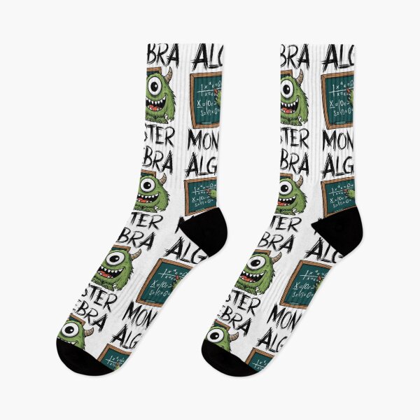Item preview, Funny Algebra Monster – Math Humor Design for Students designed and sold by Prime-Studio.