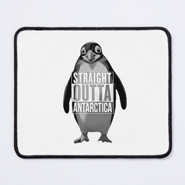 Item preview, Straight Outta Antarctica Penguin designed and sold by pUNKnown.