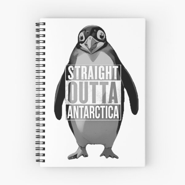 Item preview, Straight Outta Antarctica Penguin designed and sold by pUNKnown.