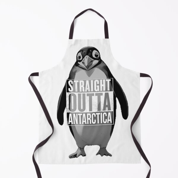 Item preview, Straight Outta Antarctica Penguin designed and sold by pUNKnown.