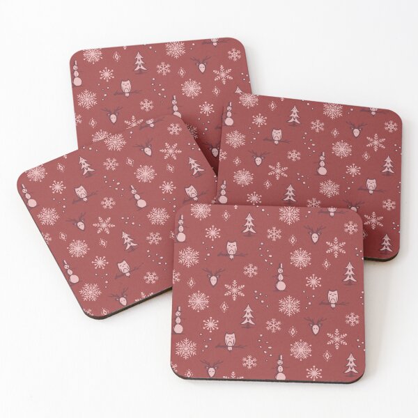 Item preview, Winter Things - Ruby, Wine, Rose designed and sold by Irene Estelle.