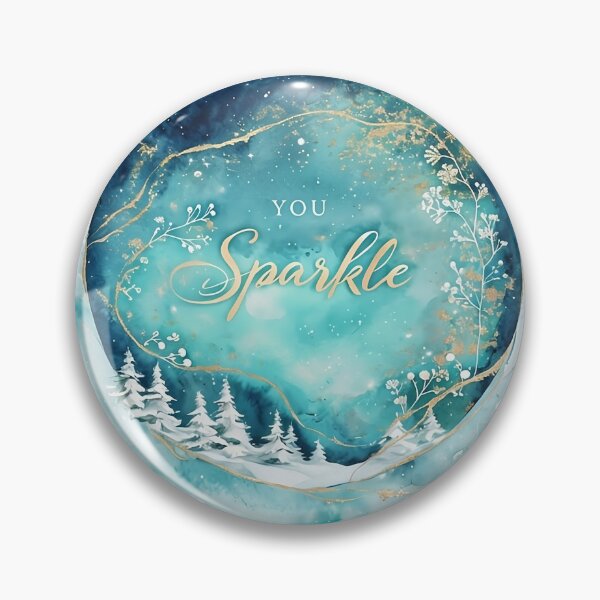 Item preview, You Sparkle Aqua designed and sold by DragonPurple.