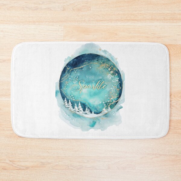 Item preview, You Sparkle Aqua designed and sold by DragonPurple.