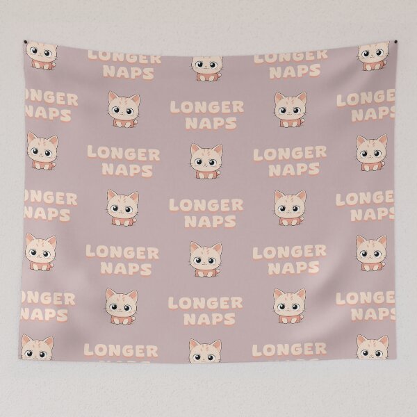 Item preview, LONGER NAPS ADORABLE KITTY designed and sold by La Loca.
