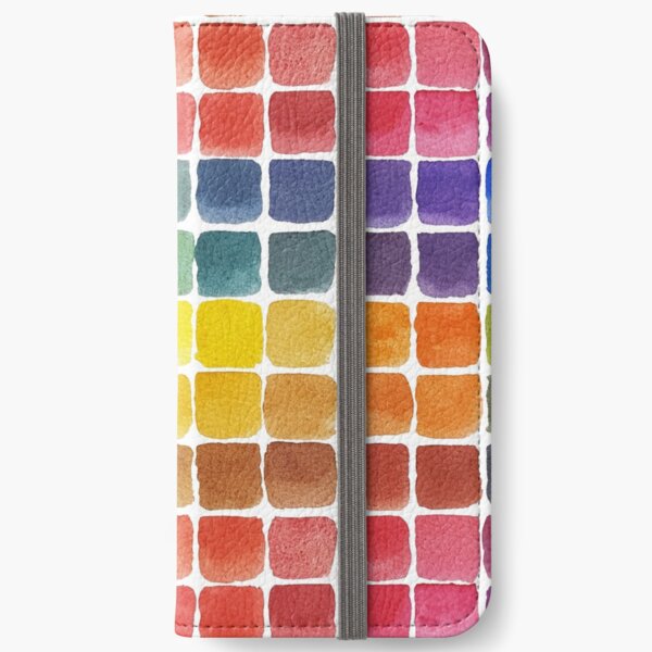 Mix it Up! - Watercolor Mixing Chart iPhone Wallet