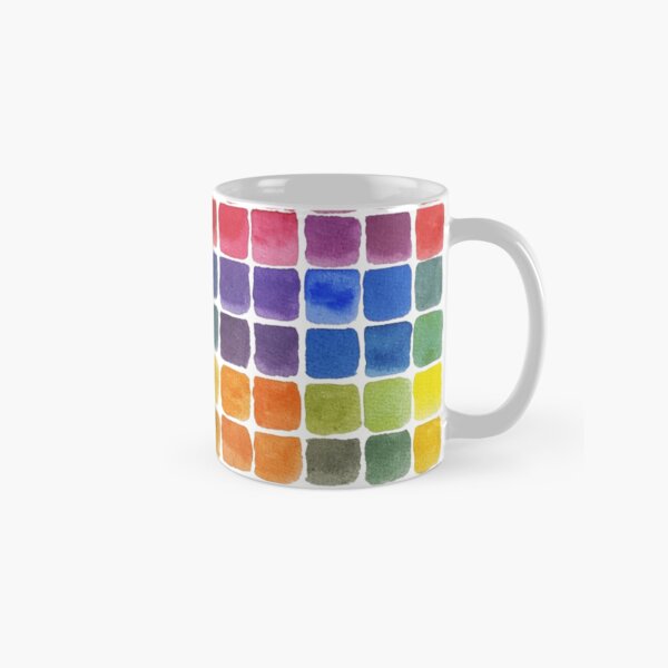 Mix it Up! - Watercolor Mixing Chart Classic Mug