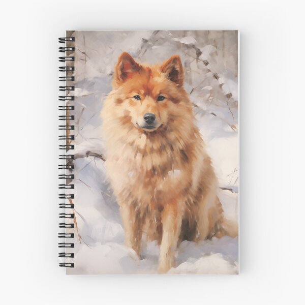 Item preview, Finnish Spitz in the Snow designed and sold by Samuelsboro.