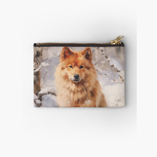 Item preview, Finnish Spitz in the Snow designed and sold by Samuelsboro.