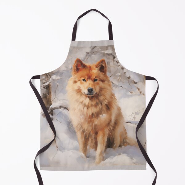 Item preview, Finnish Spitz in the Snow designed and sold by Samuelsboro.