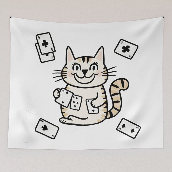 Item preview, Kitty's Lucky Game designed and sold by uapparel.