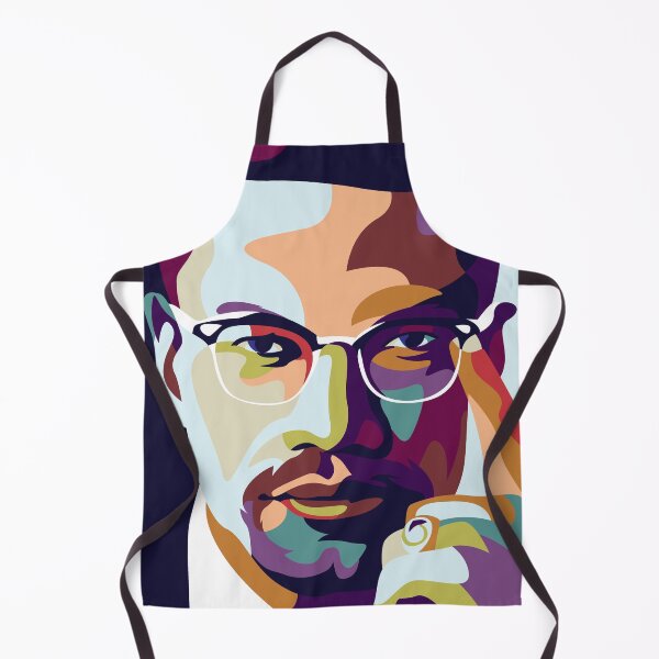 Item preview, Malcolm X in pop art style designed and sold by GravicPopart21.