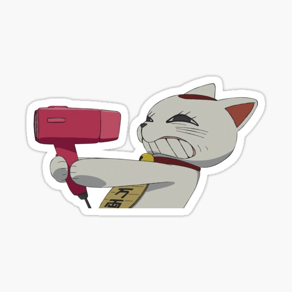 Item preview, blowdryer neko babaa designed and sold by Piggler.