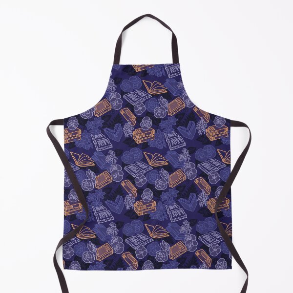 Item preview, Floral Bookish Vibrant Pattern v3 designed and sold by polliadesign.