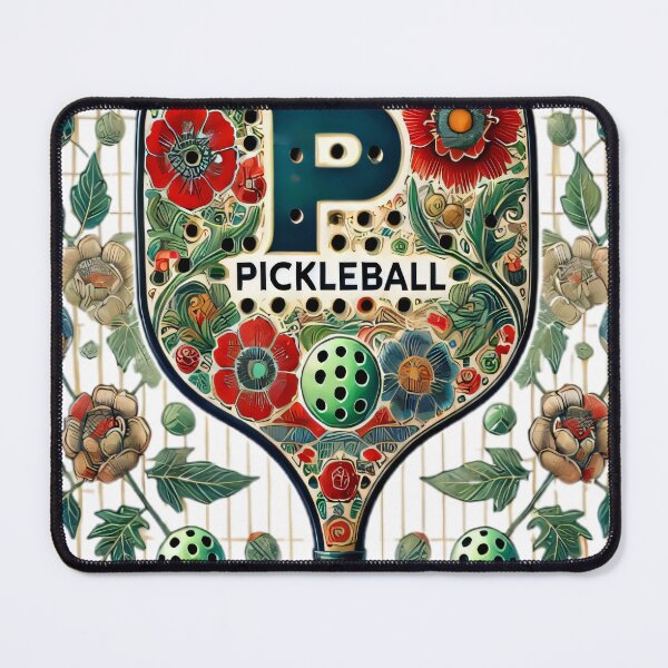 Item preview, Floral Pickleball Paddle Art | Vibrant Sports-Inspired Design designed and sold by SakuraJapanArt.