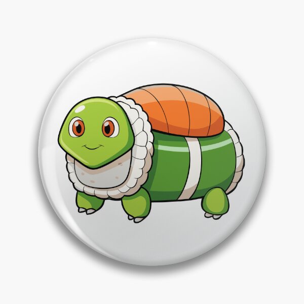 Item preview, Sushi Shell Turtle designed and sold by omerfdln34.