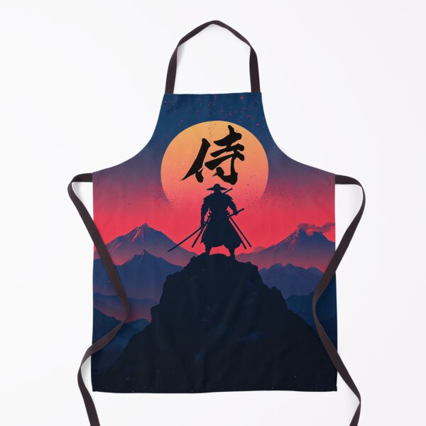 Item preview, "Samurai Under the Crimson Moon" designed and sold by MASA19781022.