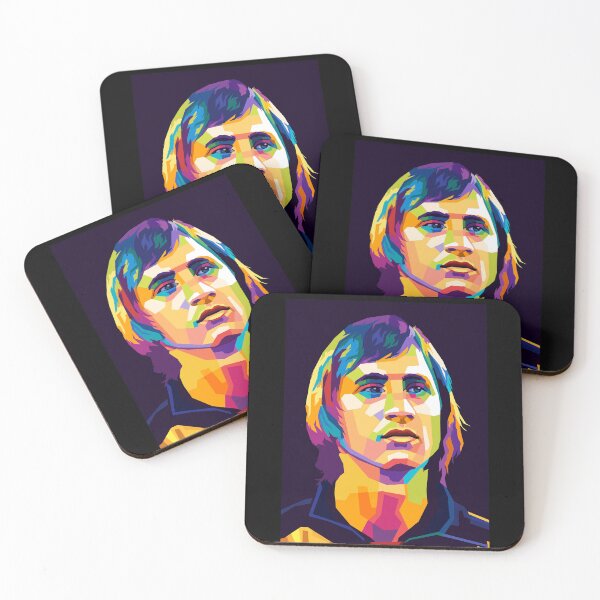Item preview, Johan Cruyff Football Legend designed and sold by SiksisArt.