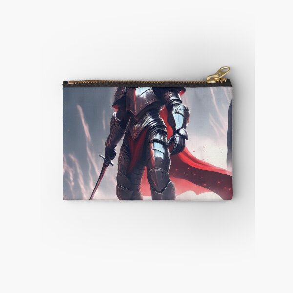 Item preview, "Valiant Knight in Red Cape" - Fantasy Hero Artwork designed and sold by Collision19.