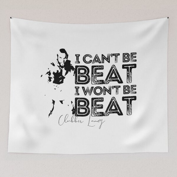 Item preview, I Can’t Be Beat, I Won’t Be Beat designed and sold by UNK-Fatigues.