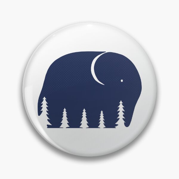 Artikelvorschau, Ein Elefant oder ein Wald in dieser lustigen optischen Täuschung entworfen und verkauft von shopdiego.