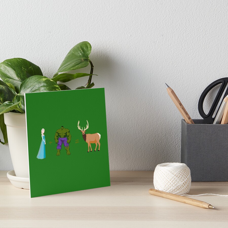 Item preview, Art Board Print designed and sold by Noclass.