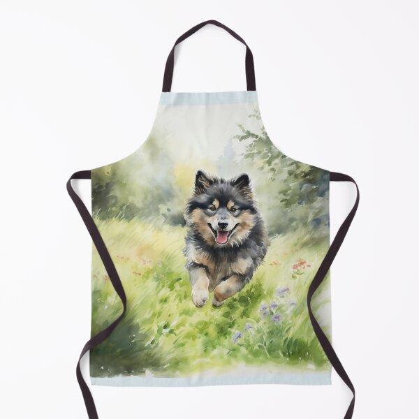 Item preview, Finnish Lapphund Painting designed and sold by Samuelsboro.