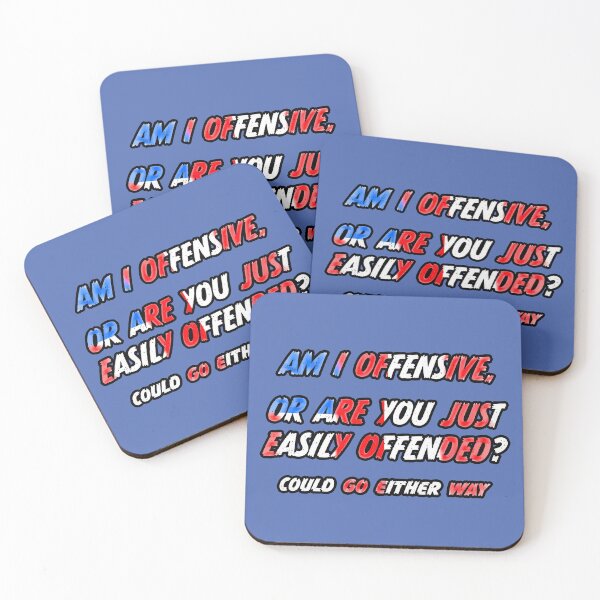 Item preview, Offended? designed and sold by ClickThisStudio.
