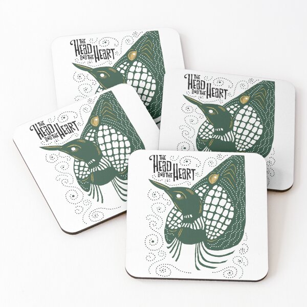 Item preview, green duck swan square for white bgrnd designed and sold by teresathorn.
