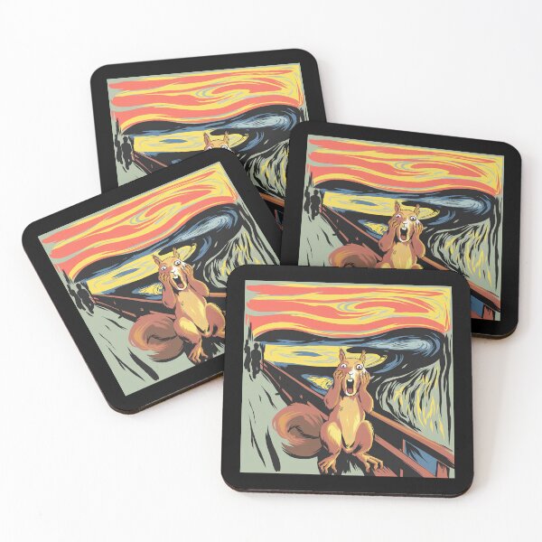 Item preview, Artistic Squirrel Disign with Expressionist-Inspired Design – Perfect for Squirrel Lovers and Art Enthusiasts designed and sold by love3617.