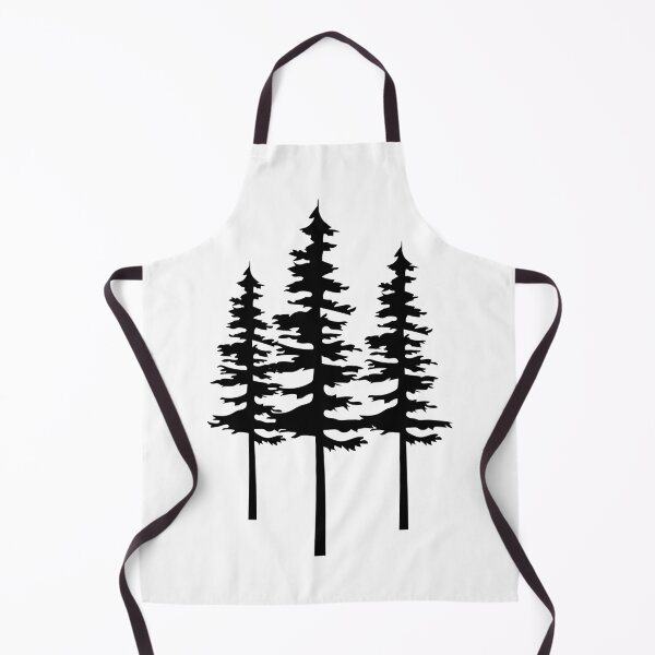 Item preview, Evergreen Trees Silhouette designed and sold by MagnoliaLake.