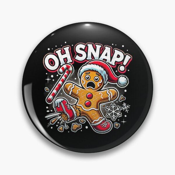 Item preview, Funny Christmas Gingerbread Man Oh Snap Outfit designed and sold by love3617.