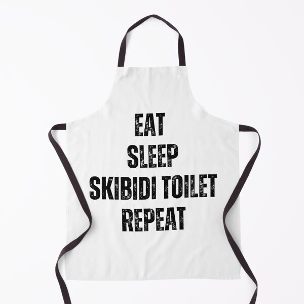 Item preview, Eat Sleep Skibidi Toilet Repeat designed and sold by sydney-syder.