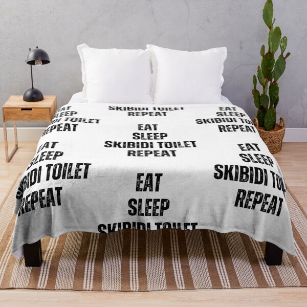 Item preview, Eat Sleep Skibidi Toilet Repeat designed and sold by sydney-syder.