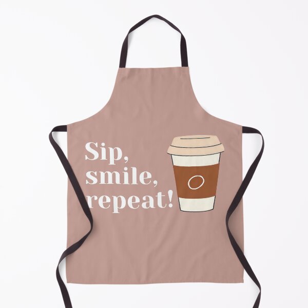 Item preview, Sip, Smile, Repeat: The Ultimate Coffee Lover's Mantra designed and sold by Jasava Shop.