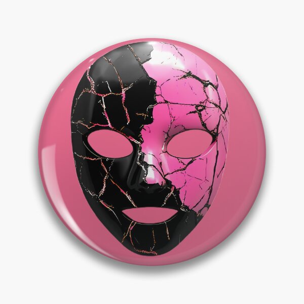 Item preview, Black and Pink mask designed and sold by Brendon987.